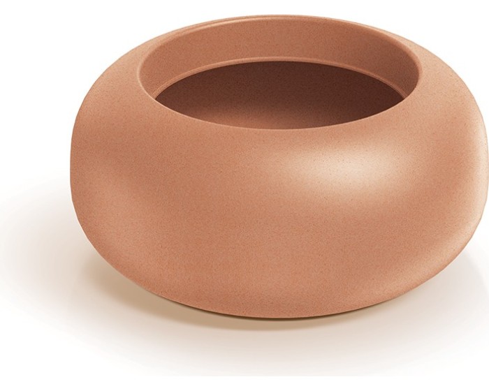 Plastový květináč Ulpo Bowl 48x22 cm terakota