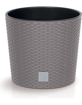 Květináč Rato Knitted světle hnědý