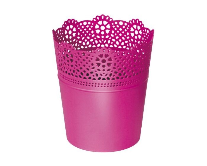 Květináč s krajkou Lace fuchsie