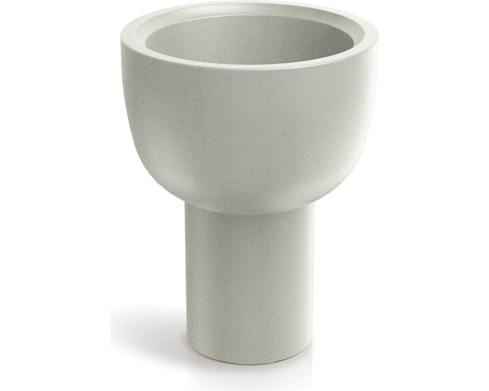 Plastový květináč MOLTAS VESSEL 40 cm pískový