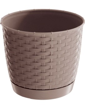 Květináč Ratolla Round mocca