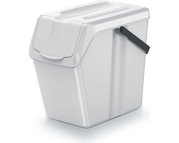 Odpadkový koš Soorti II 25 L popelavě šedý
