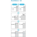 Sada příslušenství k nádržím na dešťovou vodu Easa Fix Comfort
