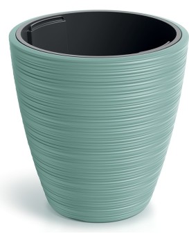 Plastový květináč Venas Round šalvěj
