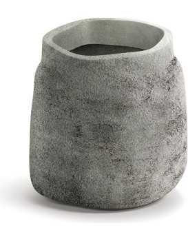 Plastový květináč BOGELIS solný šedý