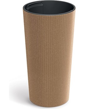 Květináč Lamie Slim Eco Wood přírodní