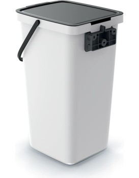 Odpadkový koš SELECT 25 l popelavě šedý