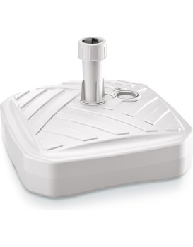 Podstavec pod slunečník hranatý UMBI II 39 cm bílý