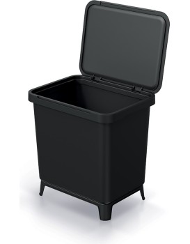 Odpadkový koš SYSTEMO 29 L černý