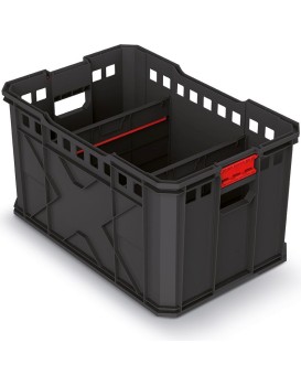 Dílenský box XEBLOCCK PRO 53,6 x 35,4 x 30 cm černo-červený