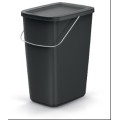 Odpadkový koš COMPACTO FLAS 25 L černý