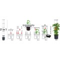 Květináč na pěstování rajčat GROWER antracit