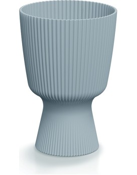 Květináč Milla Round světle šedý