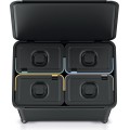 Odpadkový koš SYSTEMO 4x10 L černý