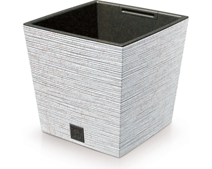 Květináč FUSU ECO III bílý