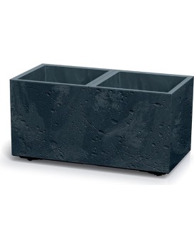 Plastový květináč SIERRAS BETON EFFECT antracit
