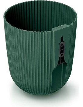 Nástěnný květináč MILLA WALL 14,6 cm tmavě zelený