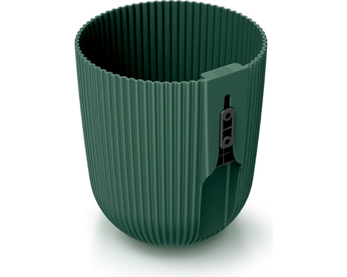 Nástěnný květináč MILLA WALL 14,6 cm tmavě zelený