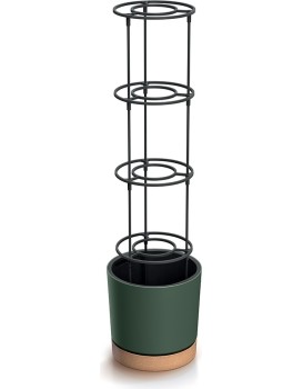 Květináč na pěstování rajčat HOME GROWERO tmavě zelený