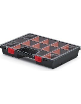 Organizér ZERGO 39 x 29 x 6,5 cm černo-červený