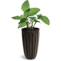 Plastový květináč Warios Eco Wood 29x50 cm přírodní