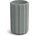Plastový květináč RONAN LINE HIGH 28 cm betonově šedý