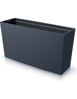 Střední truhlík s vkladem CORBI 77 cm antracit