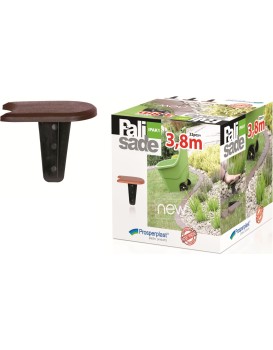 Palisada zahradní Drake hnědá 382,7 cm