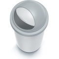 Odpadkový koš COMPACTO ROLL 30 L popelavě šedý/světle šedý