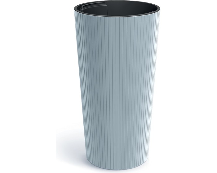 Květináč Lamie Slim světle šedý