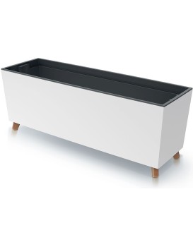 Truhlík s vkladem CORBI IV 77 cm bílý