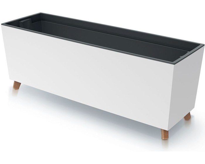 Truhlík s vkladem CORBI IV 77 cm bílý