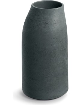 Plastový květináč EPOCCOS MIDLOS 38 cm grafitově šedý