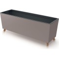 Truhlík s vkladem CORBI IV 77 cm mocca
