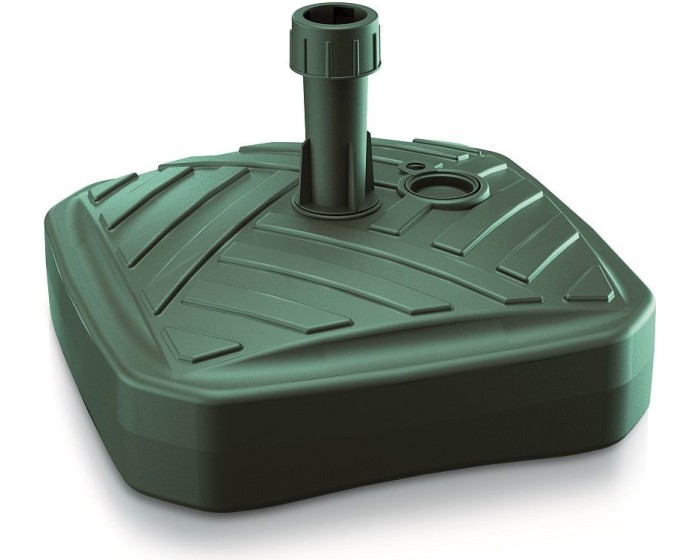 Podstavec pod slunečník hranatý UMBI II 39 cm zelený