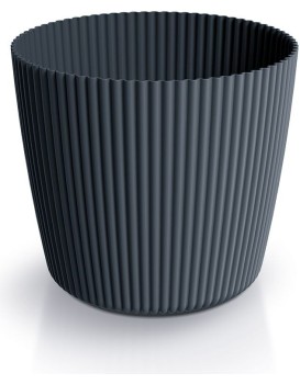 Květináč MILLA ROND antracitový