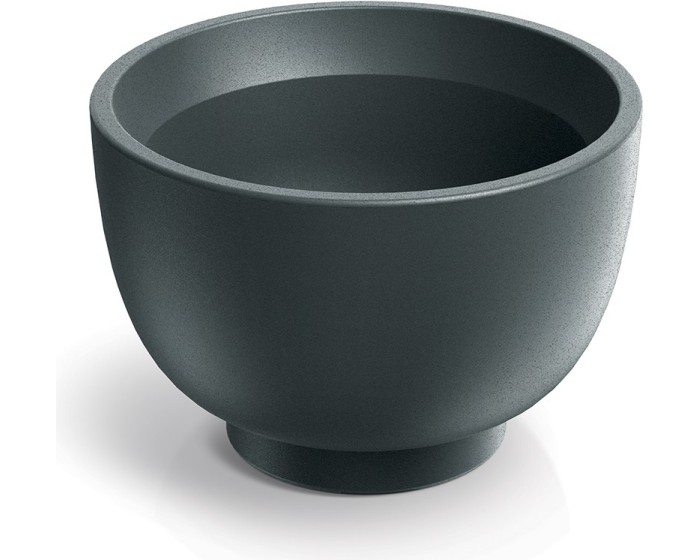 Květináč Vivos Round 40 cm grafit