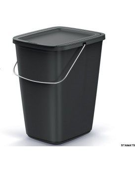 Odpadkový koš COMPACTO FLAS 9 L černý