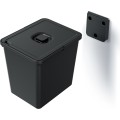 Odpadkový koš SYSTEMA 23 L černý