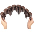 Palisáda zahradní Oggy terakota 250cm