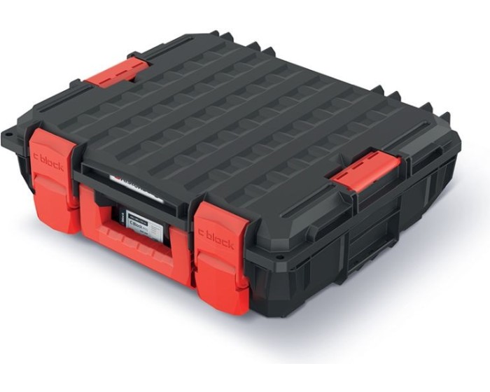 Kufr na nářadí CEBLOCCK PRO 45 x 38 x 13,5 cm černo-červený