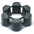 Podstavec pod sud na dešťovou vodu MODULAR BASEWAN SET II antracit