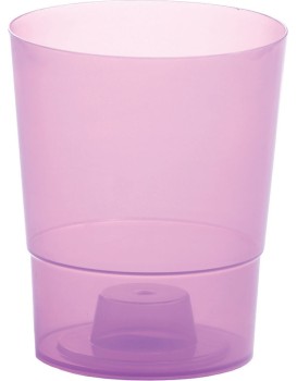 Květináč Coubi Orchidea fialový transparentní