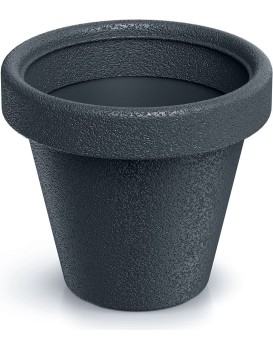Plastový květináč ORIGINAL antracitový matný