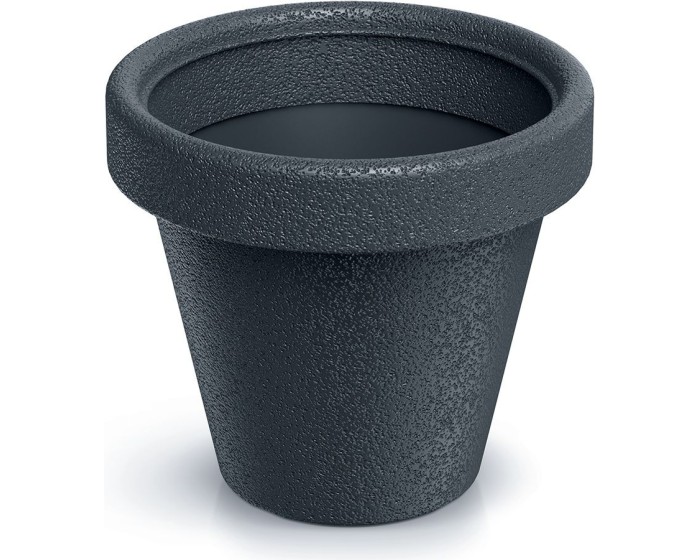 Plastový květináč ORIGINAL antracitový matný