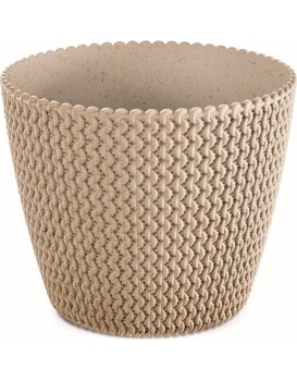 Květináč PLOWY ECO natural hnědá