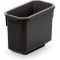 Sada úložných boxů 6 ks XEBLOCCK 14 x 7,5 x 28 cm černo-červená