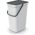 Odpadkový koš SELECT 20 l popelavě šedý