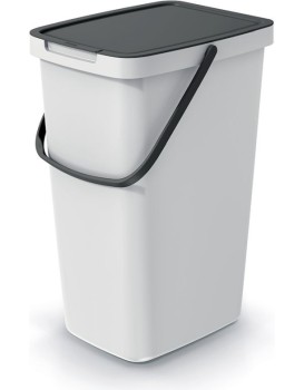 Odpadkový koš SELECT 20 l popelavě šedý