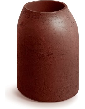 Plastový květináč EPOCCOS BOLDOS 48 cm červenohnědý